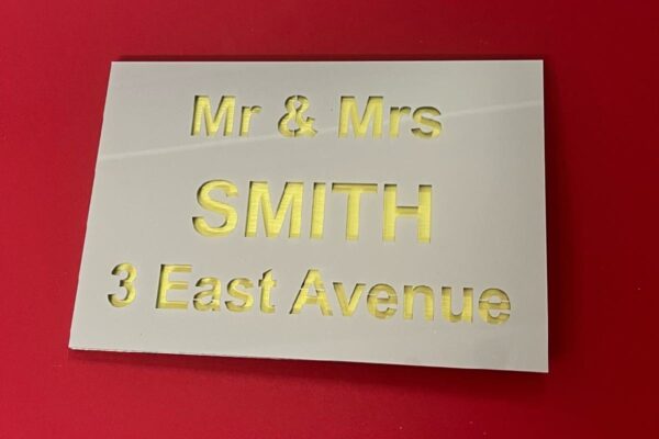 Isla House Name Sign