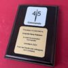 16 Presentation Plaque