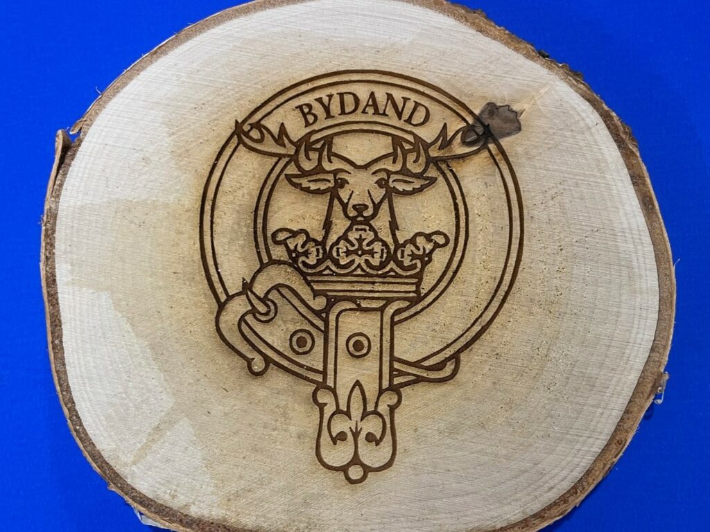 Clan crest title