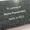 Memorials-and-Plaques Engraved Stone Effect Plaques