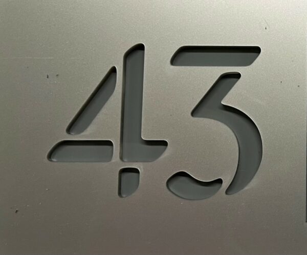 Number only Camno Range House Signs