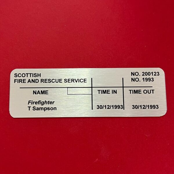 Firefighter Presentation Axe (Complete)