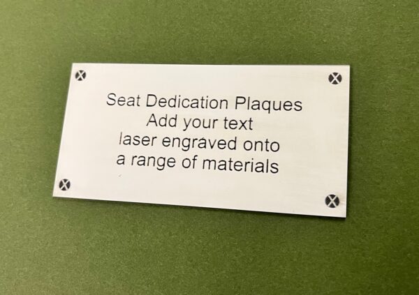 Seat Plaques