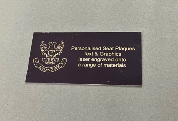Seat Plaques